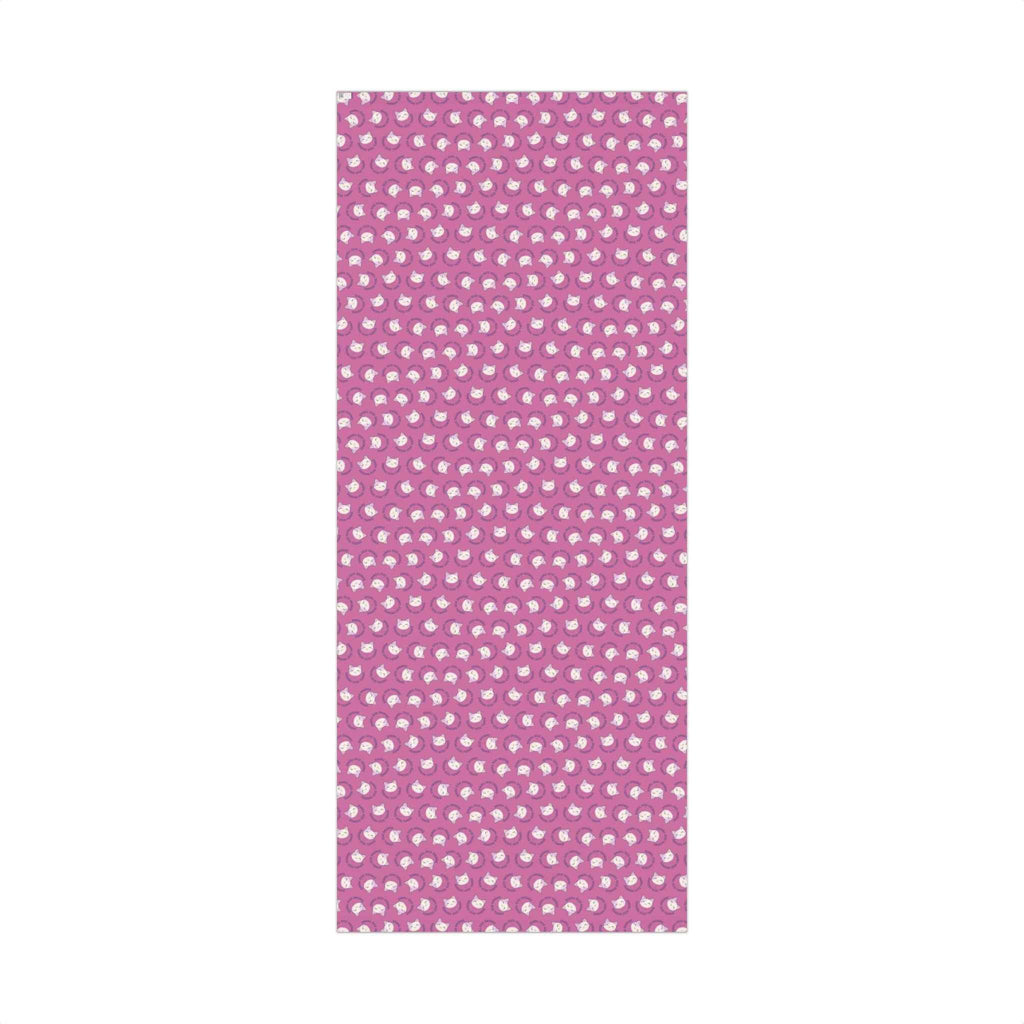 Sending Good Things Cat Gift Wrap – Pink All-Occasion Wrapping Paper