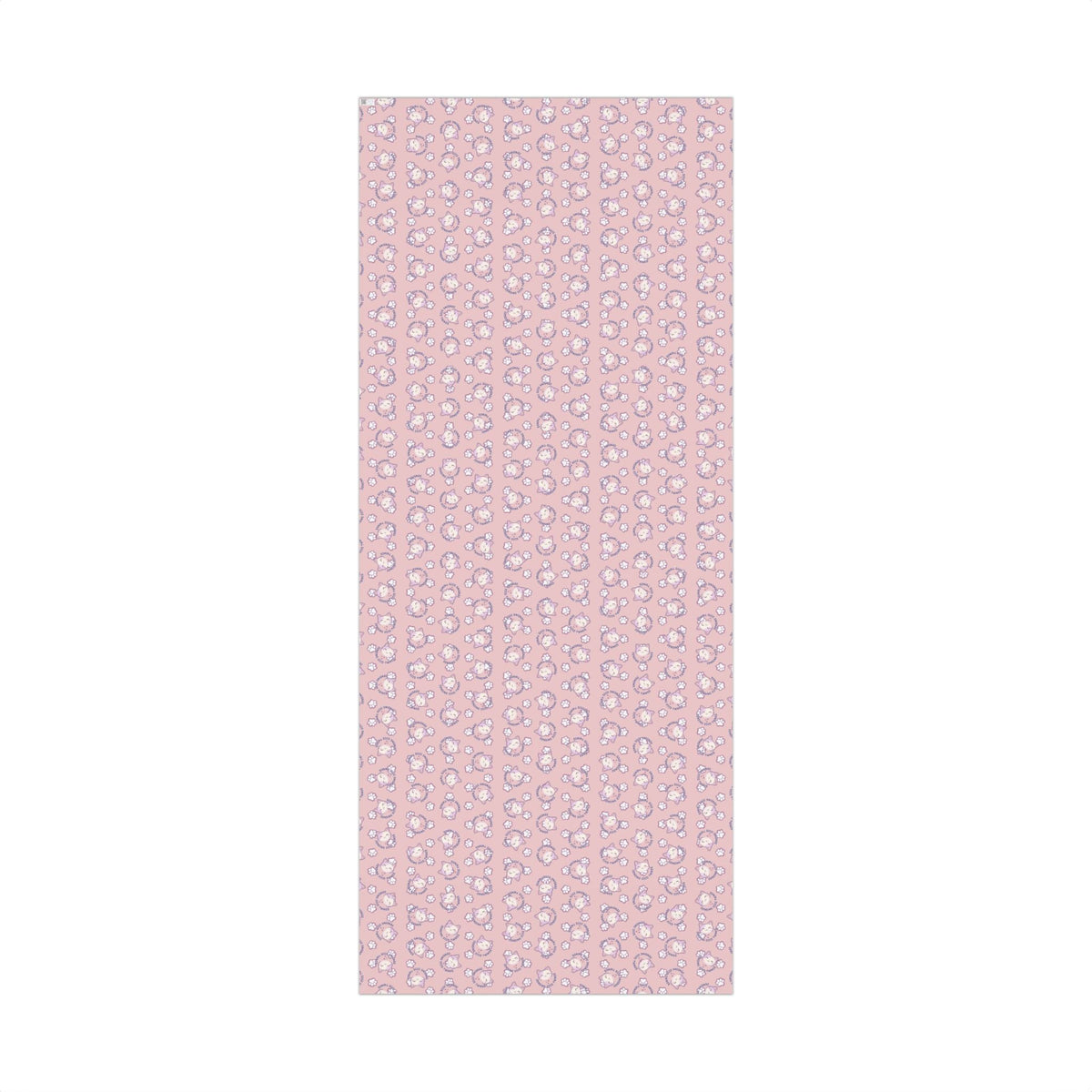 Smiling Cat Pattern Gift Wrap | All-Purpose Wrapping Paper