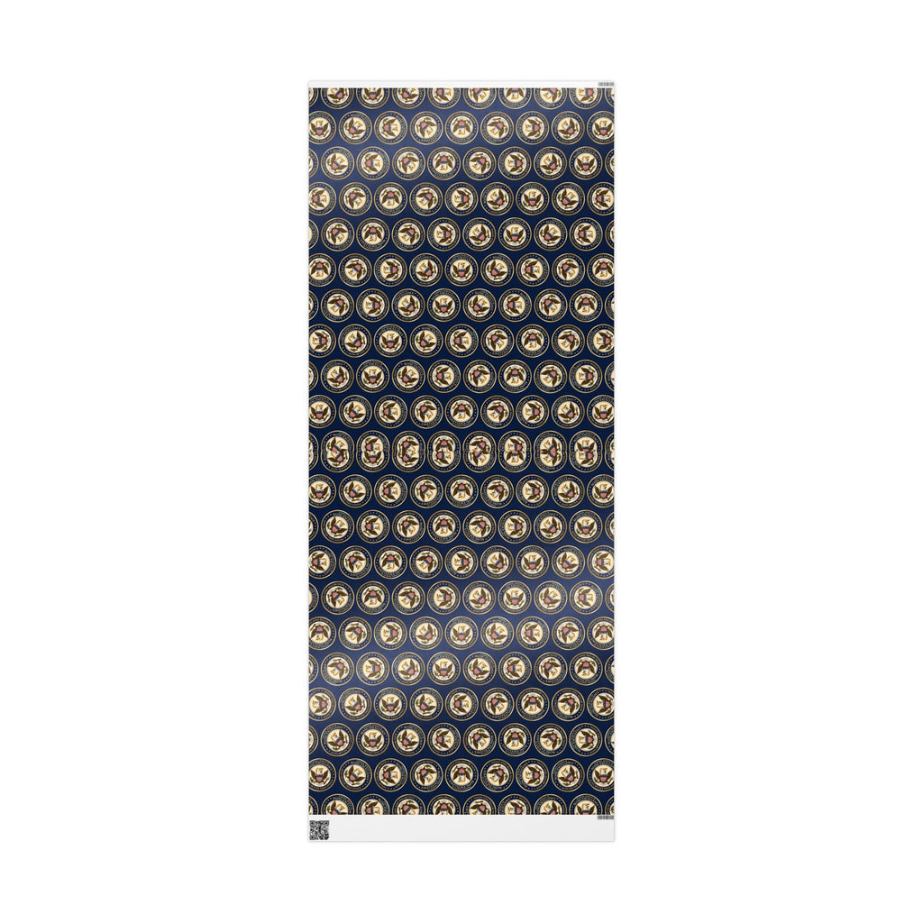 Aging Excellence – Faux Seal Birthday Wrapping Paper