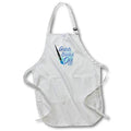 Apron - Image of Paint Brush and Paint with Words Artists Brush it Off – Humorous Sayings