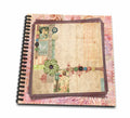 3dRose Susan Brown Designs General Themes - Vintage Scrapbook - Drawing Books (db_34131)