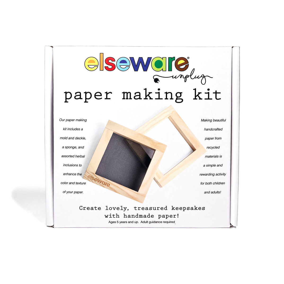 Paper Making Kit DIY – Recycled Handmade Paper Craft