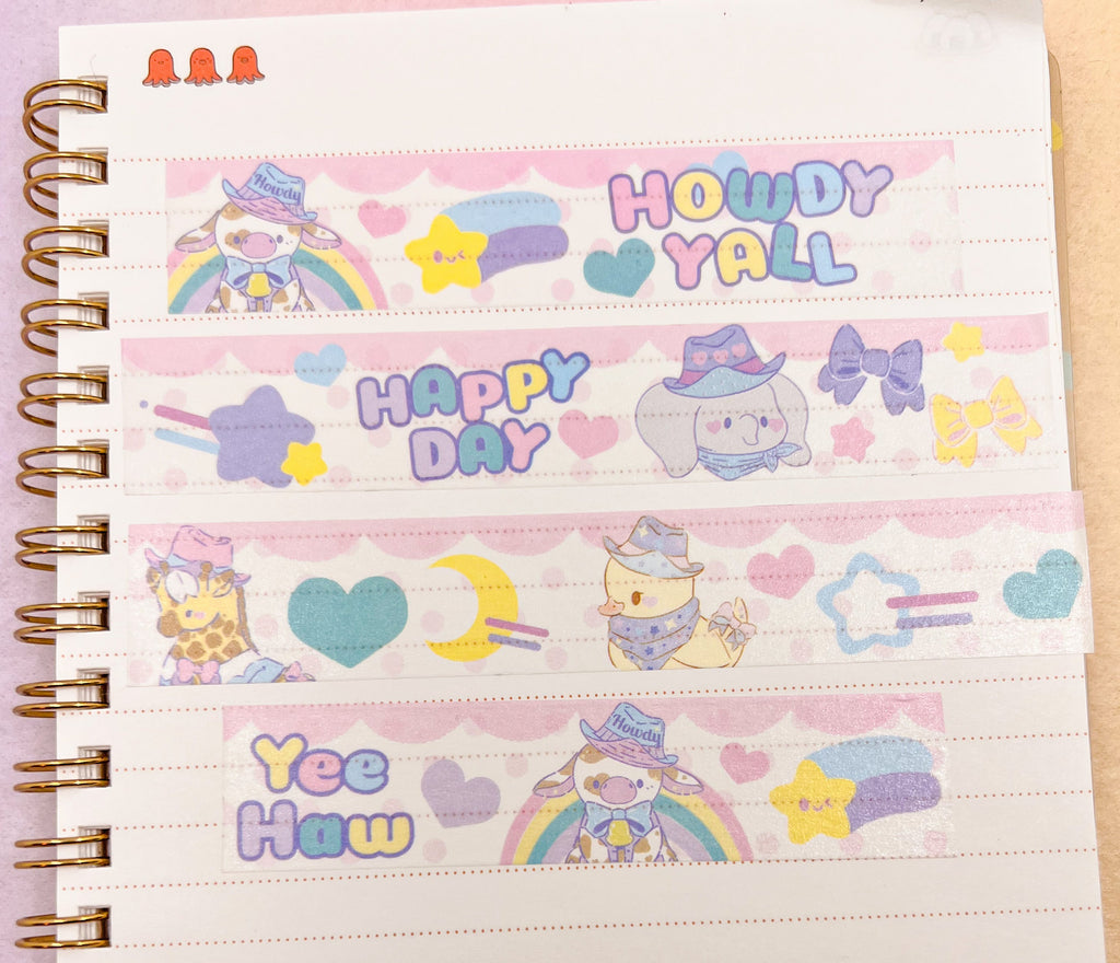 Howdy Yall!~Washi Tape