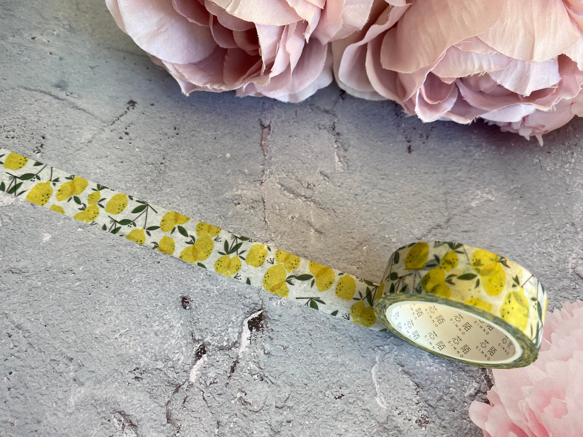 Lemon lemonade Washi Tape