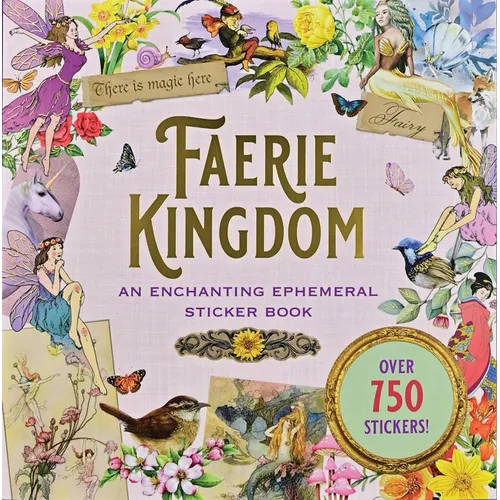 Faerie Kingdom Sticker Book (Over 750 Stickers) - Paperback