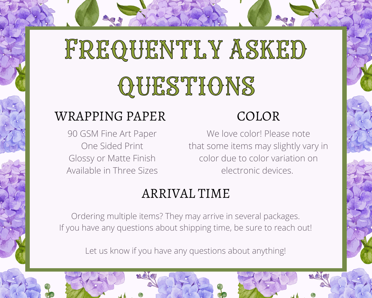 Claude Monet Wrapping Paper