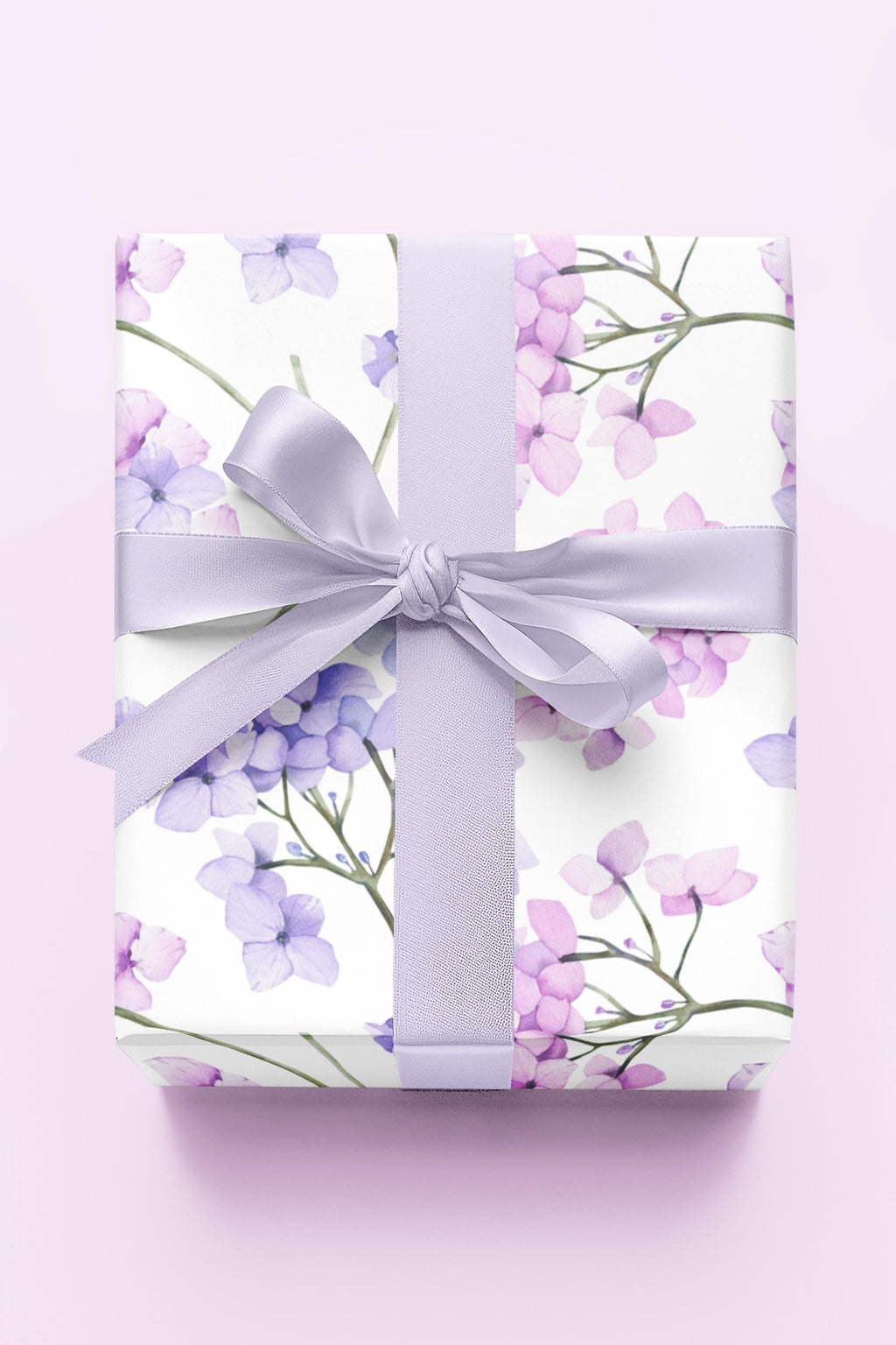 Elegant Hydrangea Wrapping Paper