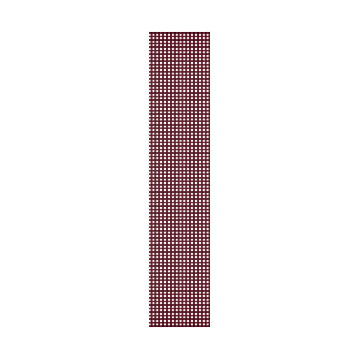 Burgundy Gingham Gift Wrap